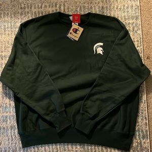 Michigan State University MSU Green Sweatshirt